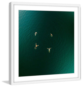"Floating" Framed Print by Karolis Janulis