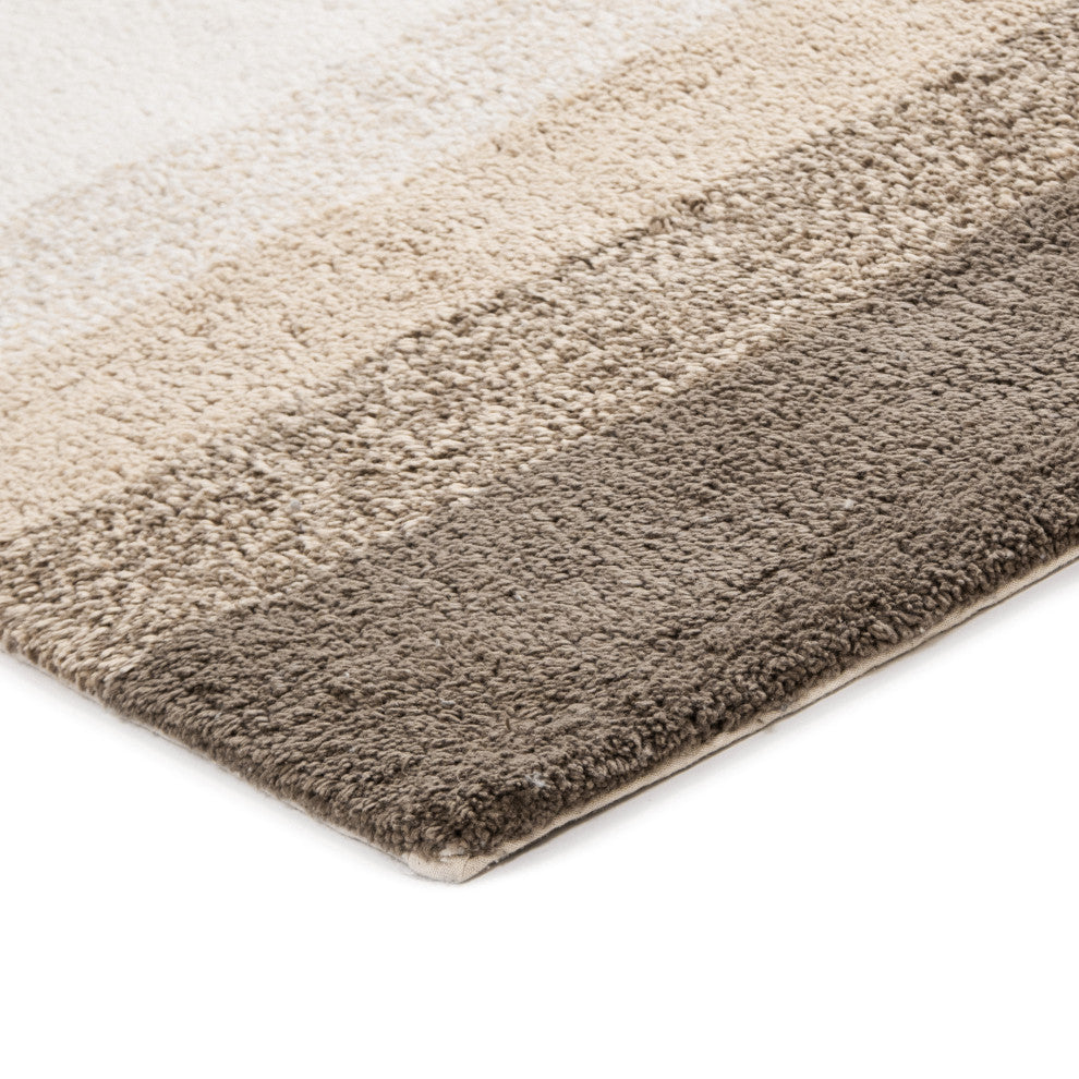 Avebury Cotton Bath Mat, Brown, 21x34
