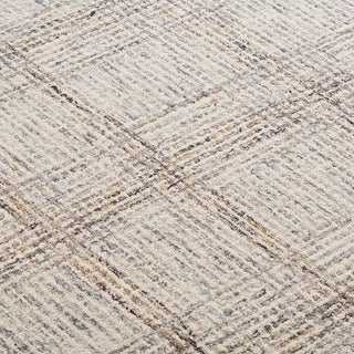 Weave & Wander Natal Transitional Geometric, Ivory/Gray/Tan, 5'x8'