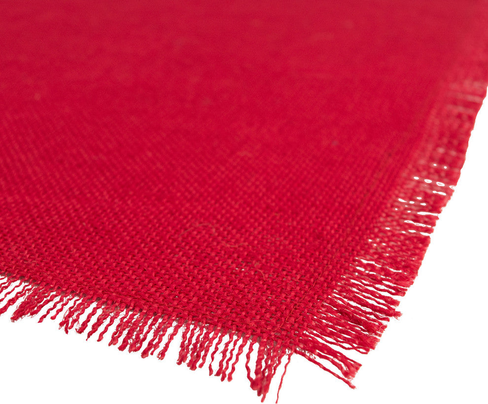 DII Tango Red Jute Placemat, Set of 6