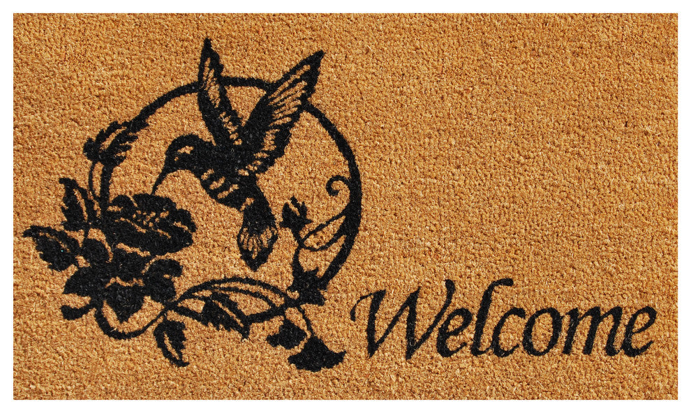 Hummingbird Welcome Doormat