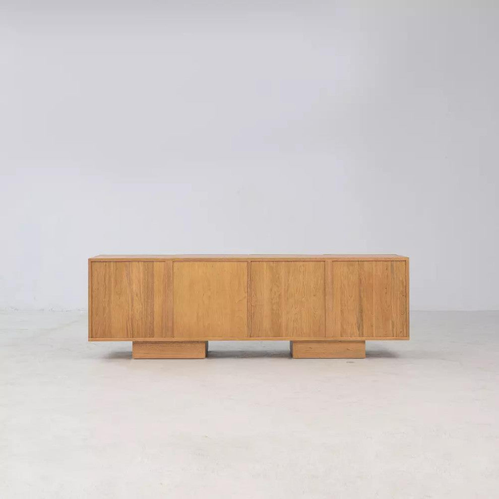 Zither 70" Media Cabinet, Pumpernickel