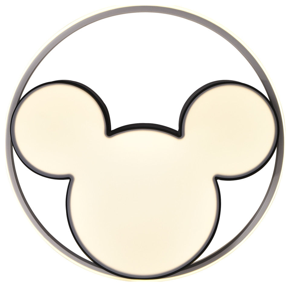 Cartoon Dimmable Led Flush Mount, 20"