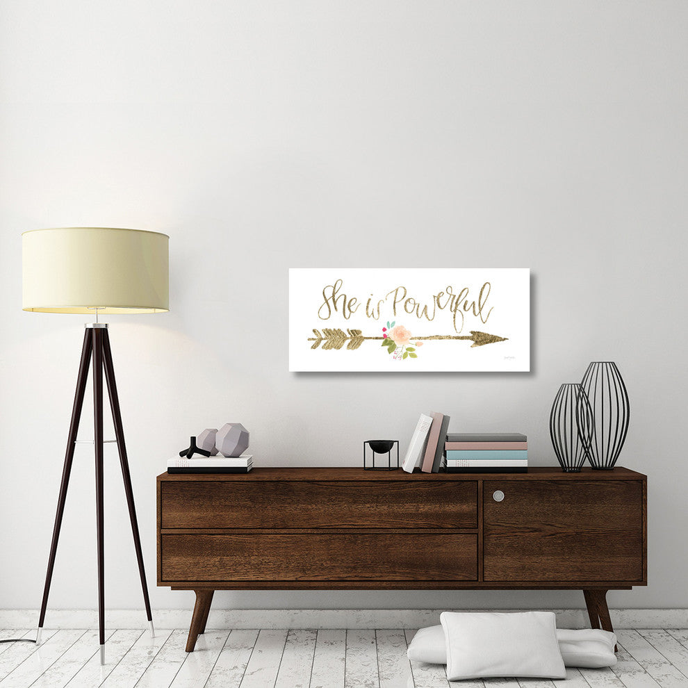 "Girl Power VII" Digital Paper Print by Jenaya Jackson, 42"x18"