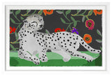 Madame Cat 2 Fine Art Print, white, 40"x60"