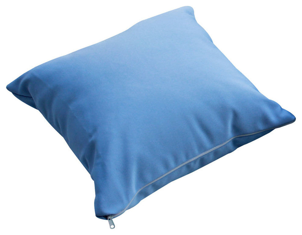 Modern Contemporary Outdoor Patio Pillow Light Blue