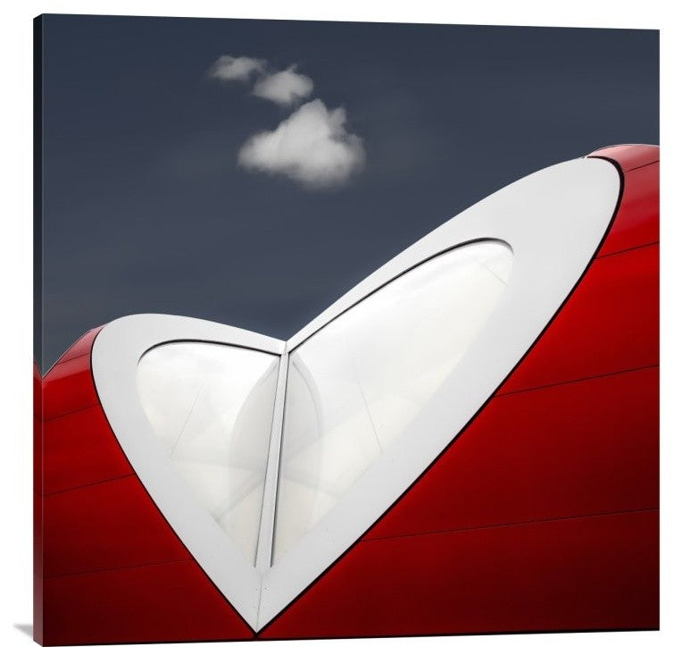 "Wondering Heart" Stretched Canvas Giclee by Marc Huybrighs, 36x36"