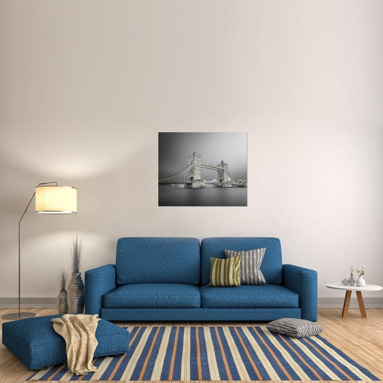 "Tower Bridge" Stretched Canvas Giclee by Ahmed Thabet, 40x33"