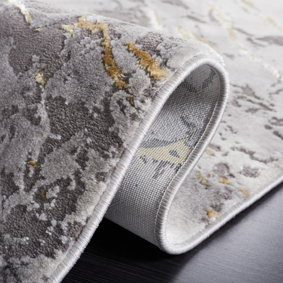 Safavieh Craft Collection CFT866G Rug, Grey/Gold, 2'7" X 5'