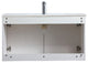 Single Bathroom Floating Vanity, White, 36"