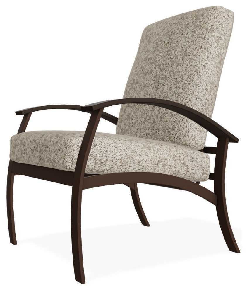 Belle Isle Cushion Deep Seating Outdoor Armchair, Restore Sparrow/Kona