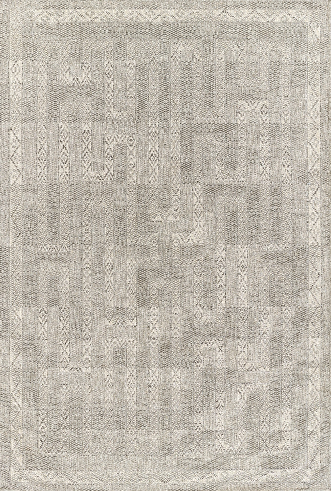 Momeni Hampton HAM-8 Rug, Gray, 5'3"x7'