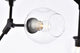 Cerys 5-Light Black Chandelier