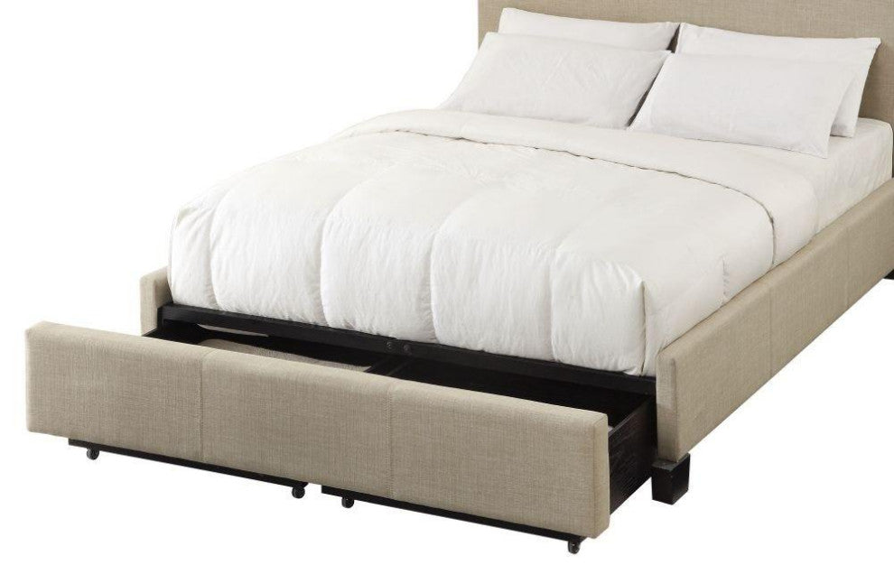 Modus Geneva Full Levi Storage Bed, Toast