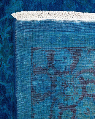 Fine Vibrance, One-of-a-Kind Hand-Knotted Area Rug Purple, 4'6"x7'3"