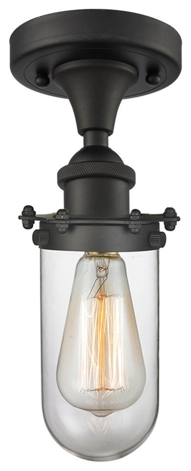Innovations Lighting 516-1C-Ob-232Cl-Led 1 Light Dimmable Led Flush Mount