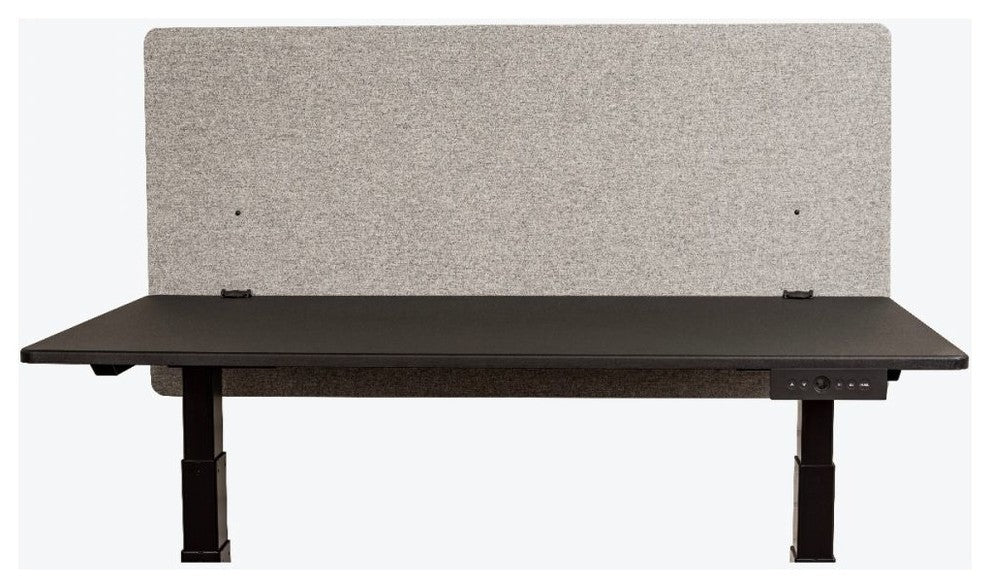 Reclaim Desktop Privacy Panel, Misty Gray, 48"x24"