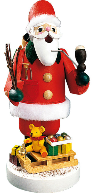 Richard Glaesser Incense Burner- Santa With Sleigh