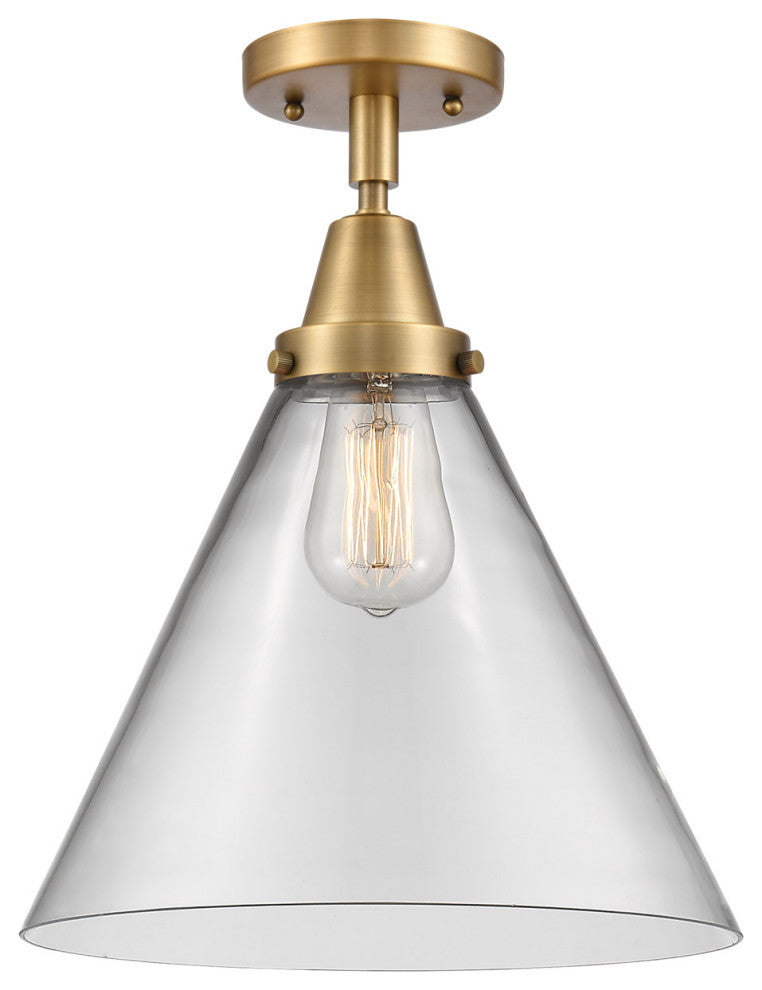 INNOVATIONS LIGHTING 447-1C-BB-G42-L X-Large Cone Flush Mount