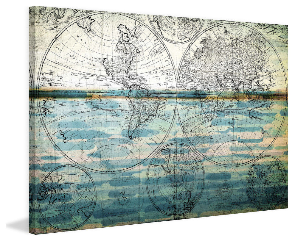 "Round and Round" Fine Art Canvas Print, 45"x30"