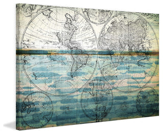 "Round and Round" Fine Art Canvas Print, 45"x30"