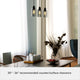 Hunter Lochemeade Natural Iron 3 Light Cluster Ceiling Light Fixture