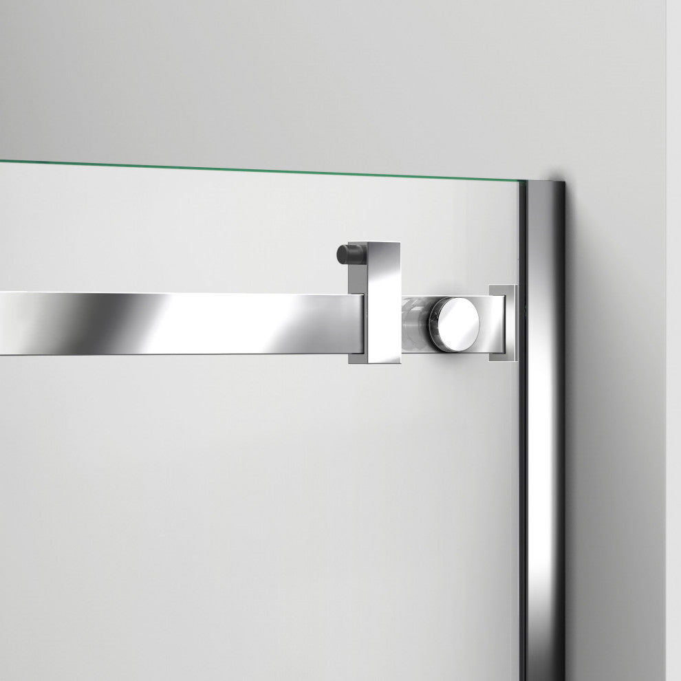 Dreamline Shen-6434480-08 Polished Stainless Steel Enigma Air Frameless Sliding