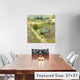 "The Garden At Arles" Wrapped Canvas Art Print, 37x37x1.5