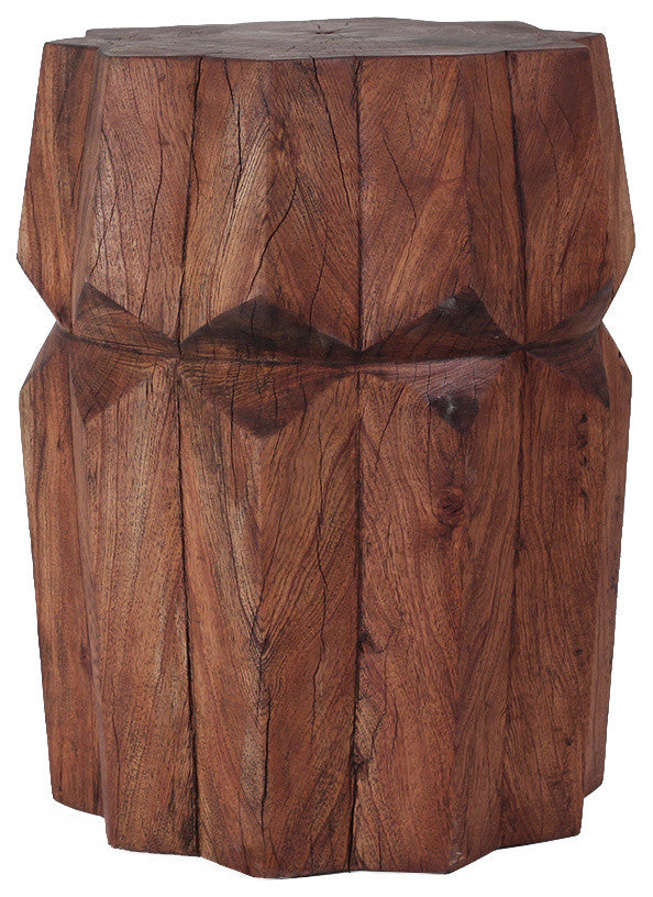 Estrella Side Table, Light Walnut