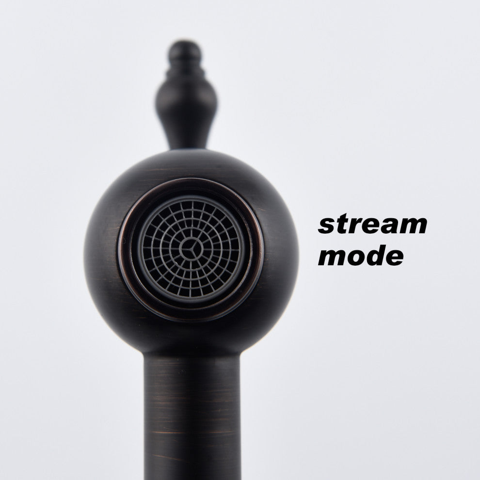 Wellfor Wall Mount Pot Filler Kitchen Faucet With 4 GPM Flow Rate, Matte Black