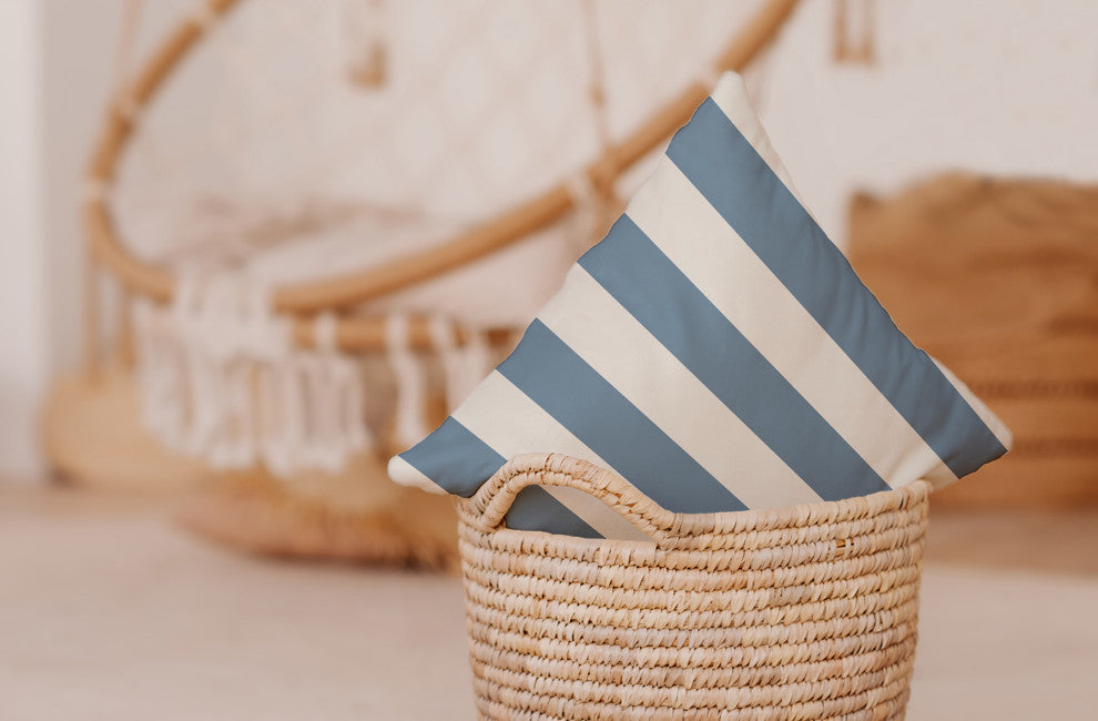 18x18" Starfish Nautical Decorative Indoor Pillow, Sage