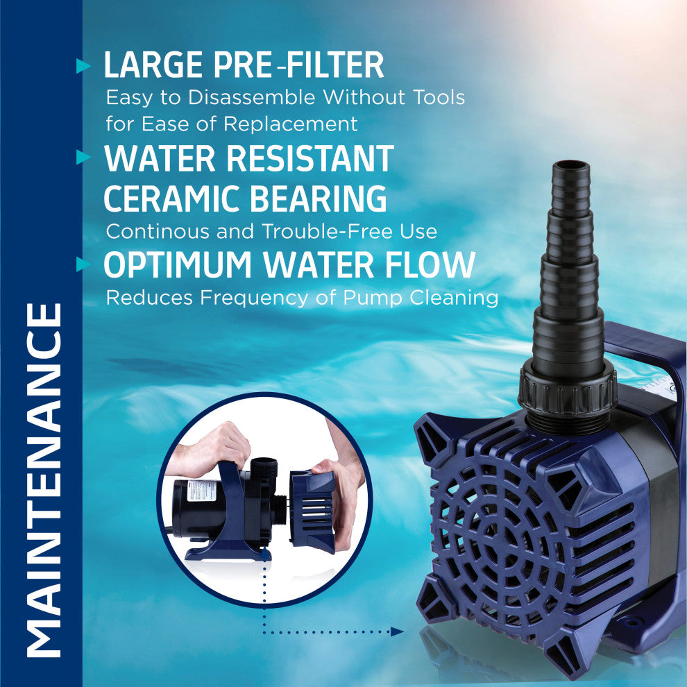 Cyclone Pump 3100 GPH With 33-Foot Cord