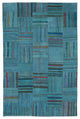 Rug N Carpet - Handmade Anatolian 6' 8'' x 10' 1'' Unique Patchwork Kilim Rug