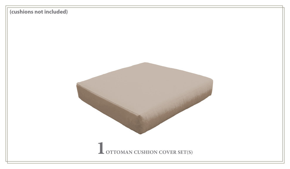 Cover for Ottoman Cushions 6 inches thick