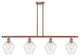 Innovations 516-4I-AC-G654-8-LED 4-Light Island Light, Antique Copper