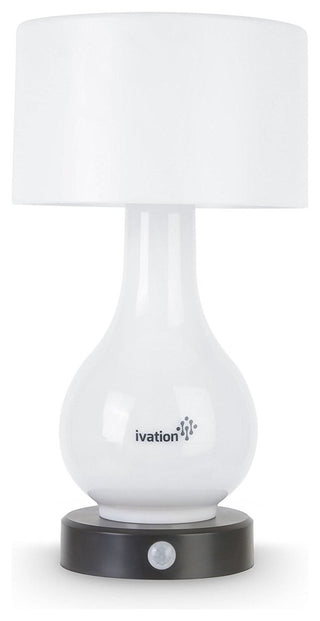 Led Battery Operated Motion Sensing Table Lamp, Multi Zone Light