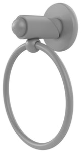 Soho Towel Ring, Matte Gray