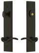 Carre' Tall Plate Complete Entry Set, Bellagio Lever, Timeless Bronze, 841306