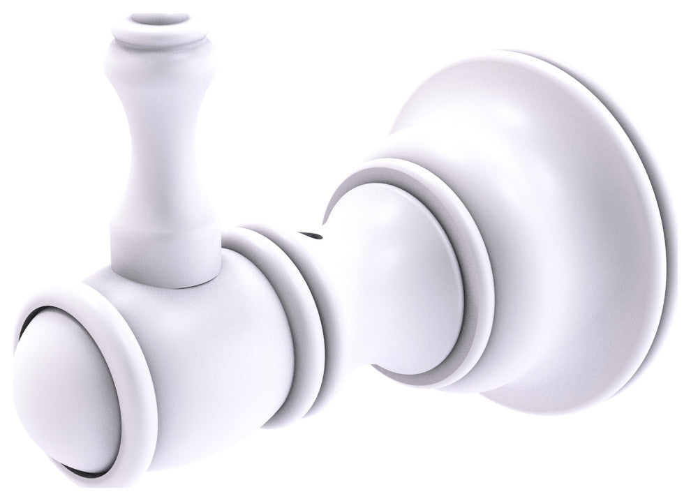 Carolina Robe Hook, Matte White