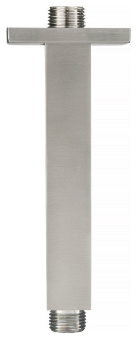 Isenberg 160.6CSA 6" Ceiling Mount Shower Arm, Ceiling Drop, Brushed Nickel