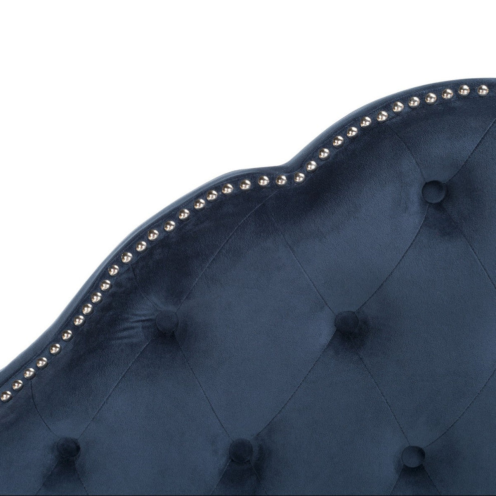 Safavieh Beckham Bed, Navy