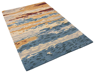 HAND TUFTED WOOL ECO-FRIENDLY AREA RUGS- Multicolor,Abstract