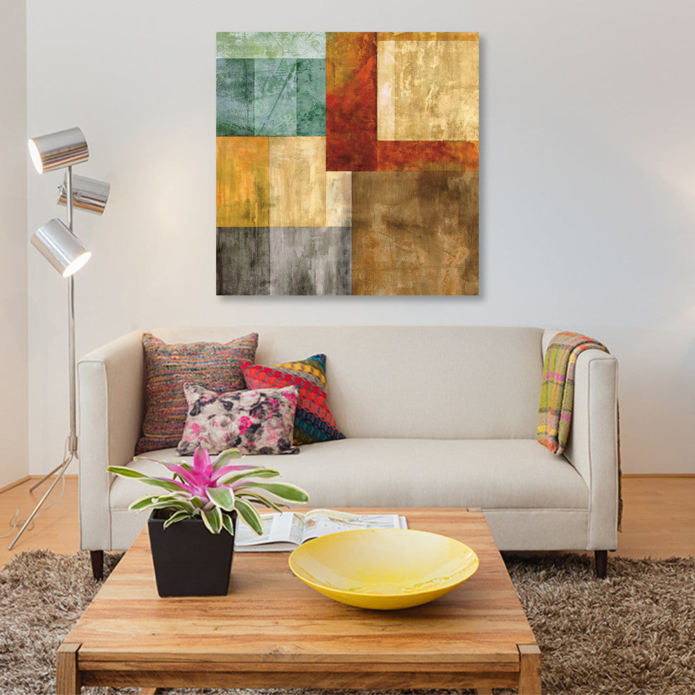 "Oasis I" by Brent Nelson, Canvas Print, 12"x12"
