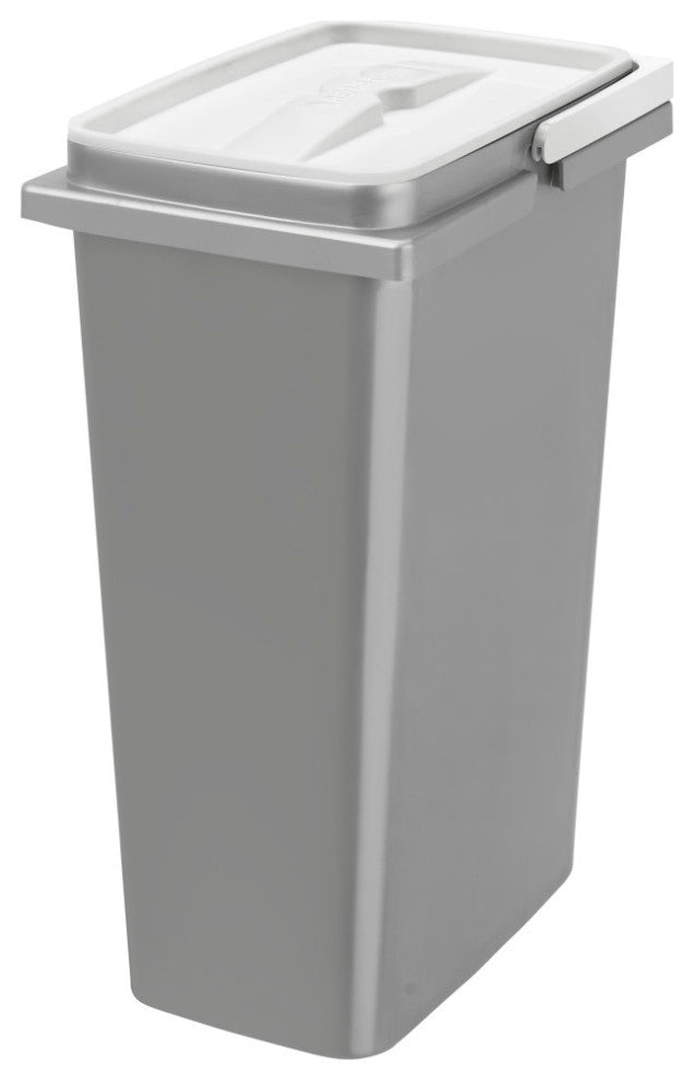 Wood Vanity Cabinet Door Mount Waste Container