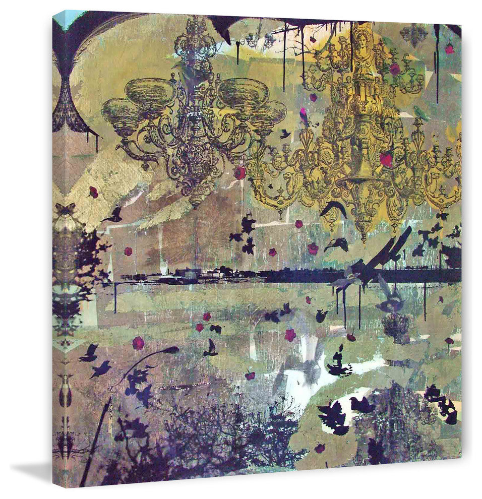 "Third Equinox" Painting Print on Canvas by Tracy Silva Barbosa