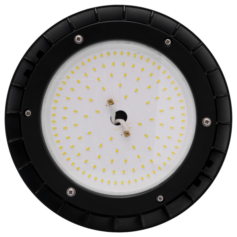 HBC3 Series 100-Watt LED Low/High Bay, 5000K, Black
