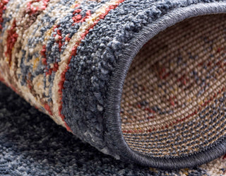 Unique Loom Dark Blue Helios Utopia 5' 0 x 8' 0 Area Rug