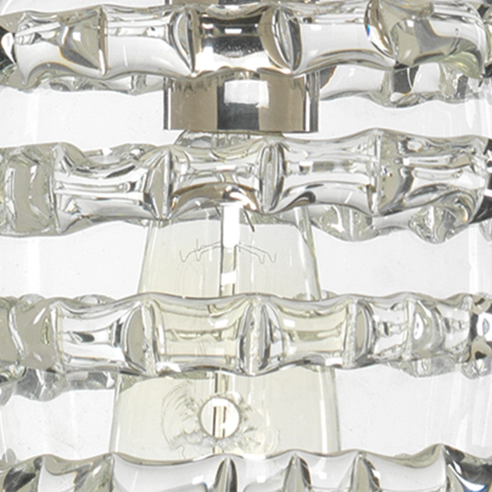 Ribbon 1-Light Glass Pendant