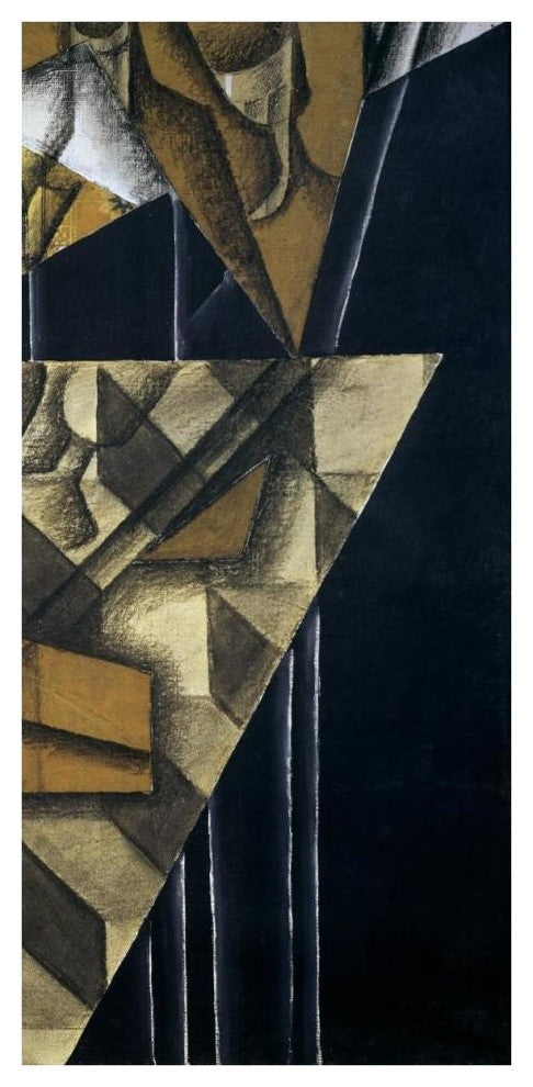 "Teacups (right)" Digital Paper Print by Juan Gris, 21"x42"
