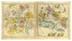 "The Constellations in October - March, 1835" Paper Art, 42"x24"